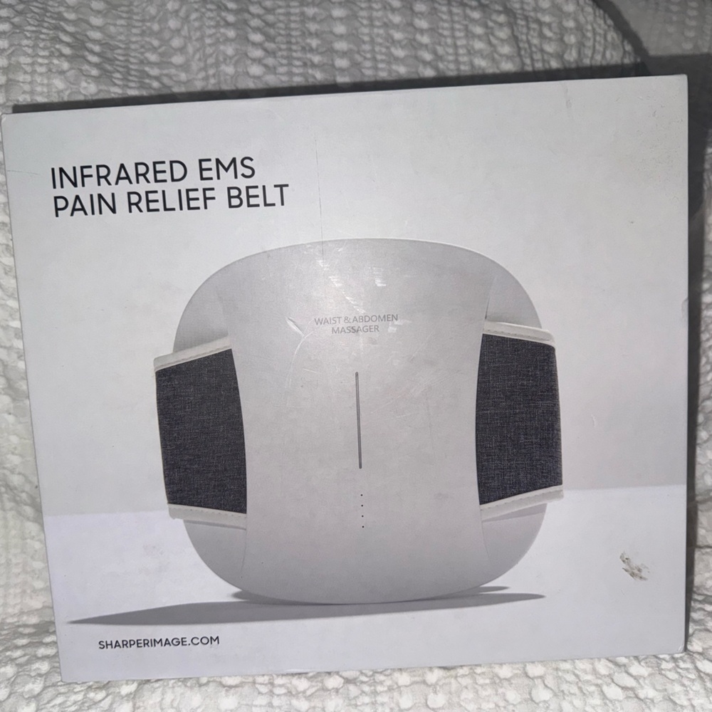 Sharper Image infrared pain relief belt. Used 3x. Unopened infrared adherent pad - Picture 2 of 7